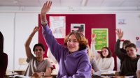 Photo of high school students in classroom