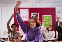 Photo of high school students in classroom