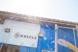 Exterior shot of WHEELS, a prek-12 school in Washington Heights.