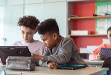 Photo of middle school students in classroom