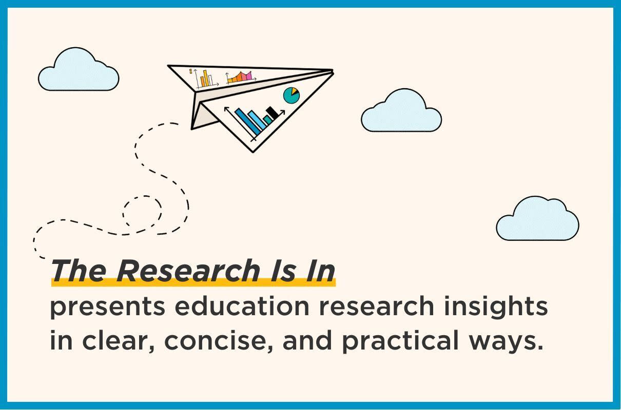 Get education research insights in clear, concise, and practical ways.